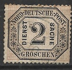 COLLECTION LOT 15994 NORTH GERMAN CONFEDERATION #O5 UNG1869+