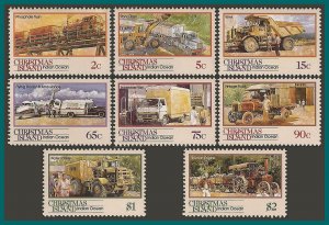 Christmas Island 1990 Transport 2, MNH (cat between) 255-268,SG288-SG301