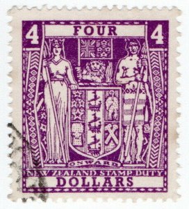 (I.B) New Zealand Revenue : Stamp Duty $4