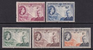 Northern Rhodesia 54-58 MNH VF