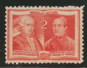 CUBA Scott 395 MH* 1945 stamp