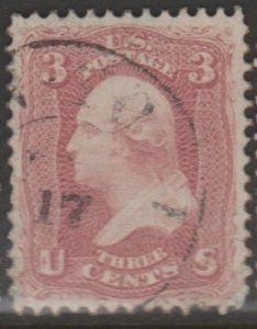 U.S. Scott Scott #64b Washington Stamp - Used Single