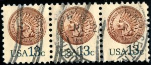 United States - SC #1734 - USED STRIP OF 3 - 1978 - Item USA1957NS12
