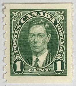 CANADA 1937 #238 King George VI Mufti Issue Coil - MNH