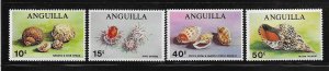 Anguilla 1969 Sea Shells Sc 74-77 MNH A2390