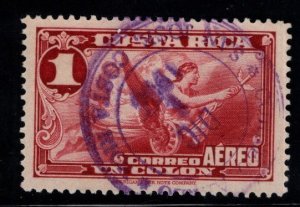 Costa Rica Scott C24 Used  Airmail stamp