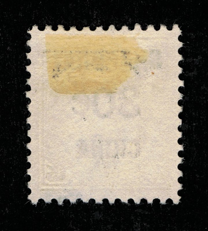 GENUINE SCOTT #K12 F-VF POSTALLY USED 1919 GRAY SHANGHAI CHINA OVERPRINT #12015