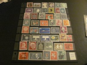 GERMANY 1950S-1963  MNH   LOOKS COMPLETE FOR THE YEAR  (131)