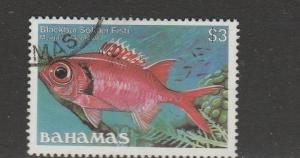 Bahamas 1986 Fish No imprint $3 VFU/CTO SG 771a