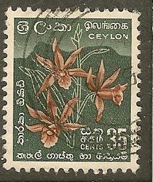 Ceylon   Scott  351      Flowers