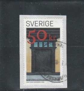 Sweden  Scott#  2851  Used on Piece  (2020 Door at Zorngarden)