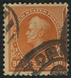 MALACK 229 F-VF+, deep town cancel, rich color! b5729