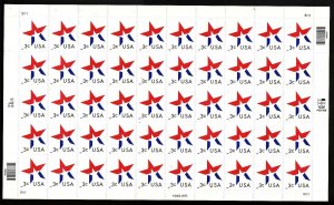 USA-Sc#3613- id12-unused NH sheet-Stars-2002-