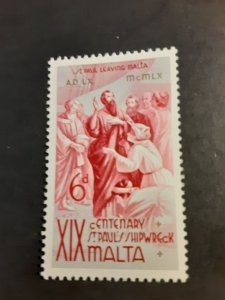 +Malta #277            MNH