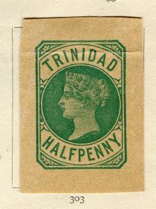 TRINIDAD; 1890s early classic QV Postal Stationary Piece