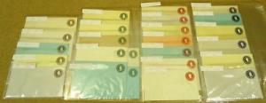 1-1/2c 1c 2c 3c 5c Imprinted USA Stamp Envelopes 25qty