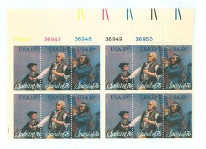 United States #1629-31  Plate Block