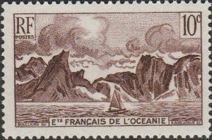 French Polynesia, #160 MH From 1948