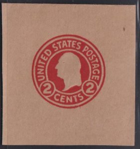 US Postal Stationery and Cut Squares #U434 MINT  SUPERB FC Cat Value: $70