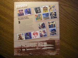 Scott 3182-3191, Celebrate the Century Sheets of 15 Complete, MNH Beauties