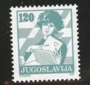 Yugsolvaia Scott 1805 MNH** stamp