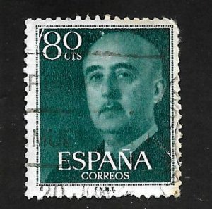 Spain 1954 - U - Scott #824