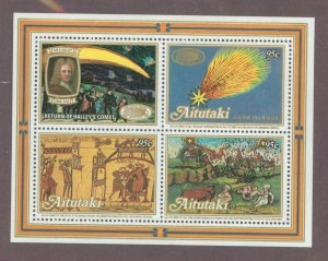 Aitutaki #390 Unused Souvenir Sheet