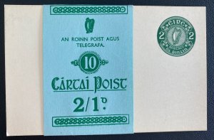 10 Mint Ireland Postal Stationery Postcards Lot