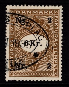 Denmark 1927 7k Cigar Revenue Used - S36905