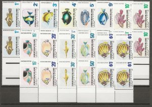 CHRISTMAS ISLAND 1968/70 SG 22/31 MNH Cat £56