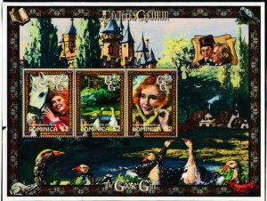 DISNEY DOMINICA 1968-1970 MINT NH BROTHERS GRIMM THE GOOSE GIRL
