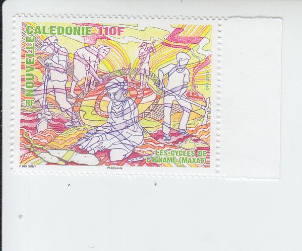 2015 New Caledonia Yam Farming (Scott 1198) MNH