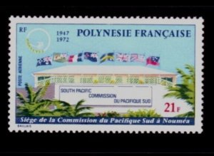 French Polynesia Sc C85 NH issue of 1972 - Pacific Commission