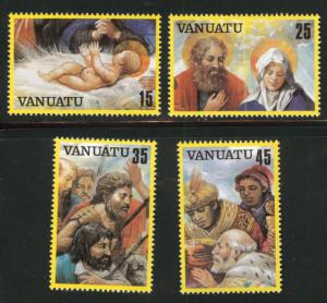 VANUATU Scott 342-345 MNH**  set
