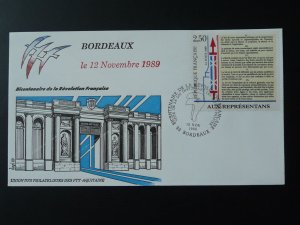 bicentenary of French Revolution FDC France 1989