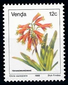 [67070] Venda 1985 Flora Flowers Blumen  MNH