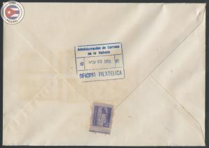 Cuba 1951 Scott C49a | First Day Cover | CU4757