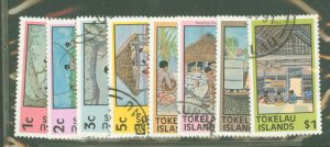 Tokelau  #49-56  Single (Complete Set)