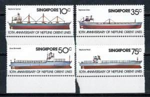 1978 Singapore Sc.# 308/11 mnh** cv $7.50 ( 9599 BCXX )