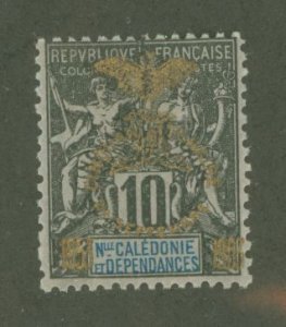 New Caledonia #72 Unused Single