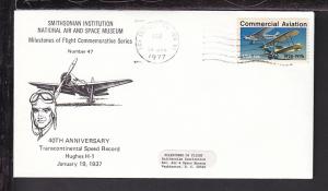 Smithsonian Milestones of Flight # 47 1977 Cover