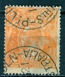 Australia; 1920: Sc. # 27a:  Used Single Stamp