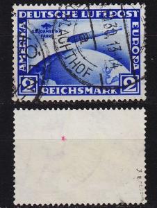 GERMANY REICH [1930] MiNr 0438 X ( O/used ) [01] Flugzeug