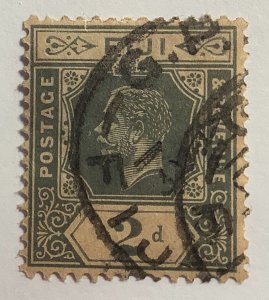 Fiji 1922 Scott 98 used -  2d, King George V