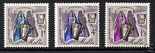 Malta 358-60 MNH Christmas, Nativity