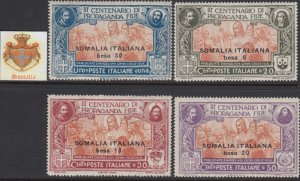 Italy Somalia  n. 45-48  cv 180$ MNH**