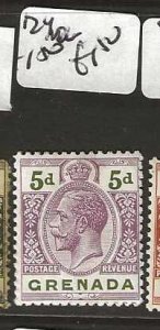 GRENADA   SG124    KGV  5D   MOG        P0127A H
