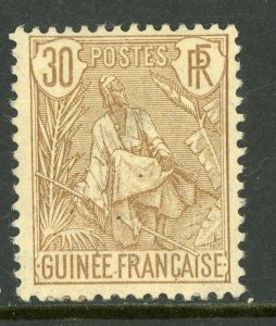 Guinea 1904 French Colony Guinee 30¢ Scott #26 Mint R350