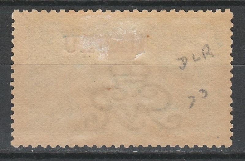 NAURU 1916 KGV SEAHORSES 10/- 