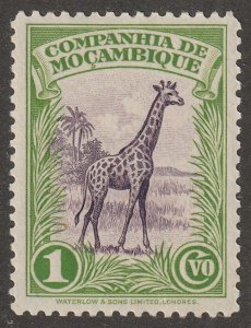 Mozambique Company, stamp, Scott#175,  mint, hinged,  1 cvo,